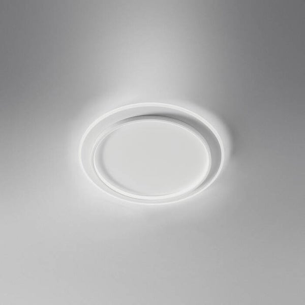 Plafondlamp LED – Wit Satijn Aluminium – 40W – 3000K – 120°