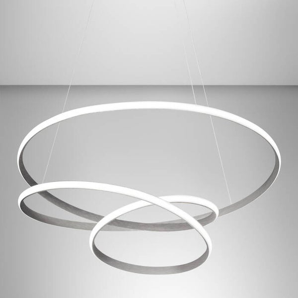 Hanglamp LED – Titanium Aluminium – 42W – 2340lm – 3000K