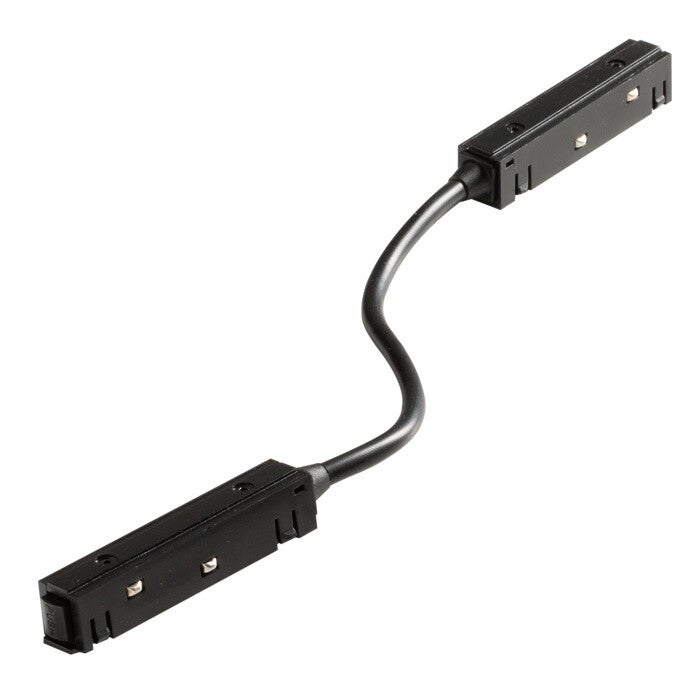 Elektrische aansluitmodule - 2 in of opbouwrails- Mat Zwart