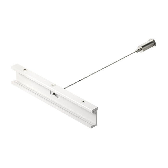 Ophangset voor Railsysteem – 2 m Staalkabel