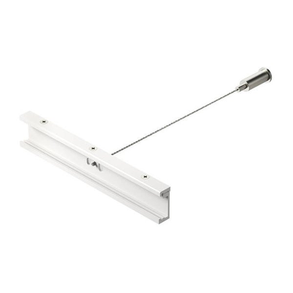 Ophangset voor Railsysteem – 2 m Staalkabel