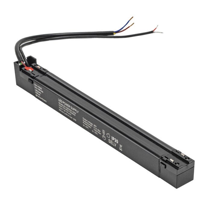 Magnetische directe plug-in voeding voor 48V Ultradunne Rail