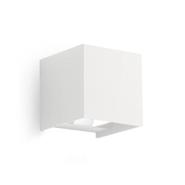 LED Buiten Wandlamp 2x5W – Verstelbare Lichtbundel (0–115°) – Instelbare Lichtkleur – IP65 – Wit