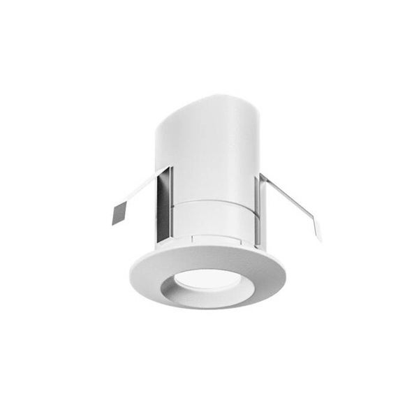 IP44 Inbouwspot LED 2,1W – Satijnwit Aluminium – 3000K – Badkamer Geschikt
