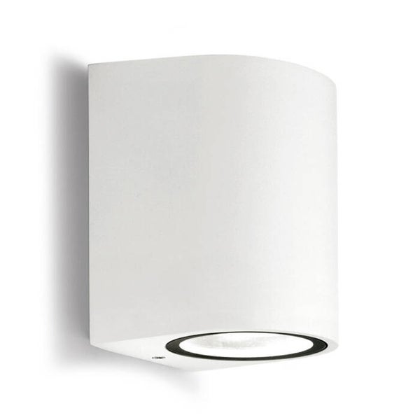 Buiten Wandlamp GU10 – IP44 – Wit - Antraciet- Roest