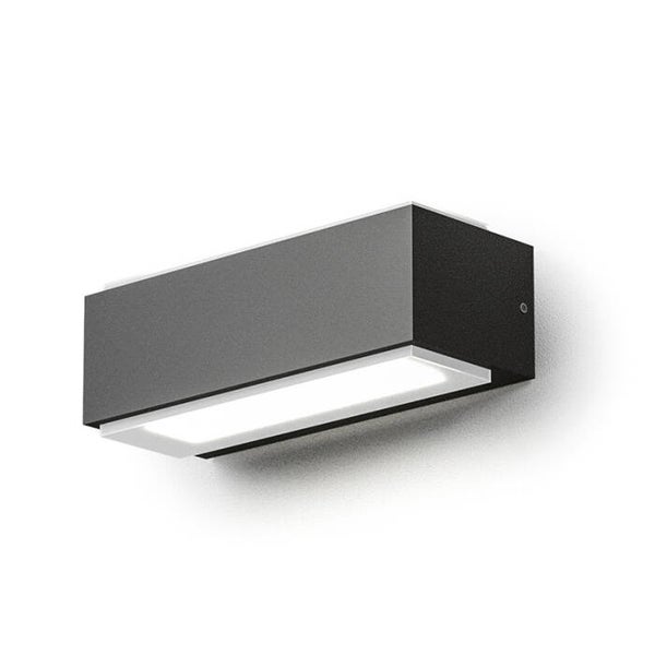 Wandlamp Buiten 10W – Dubbele Emissie 120° – IP65 – Antraciet