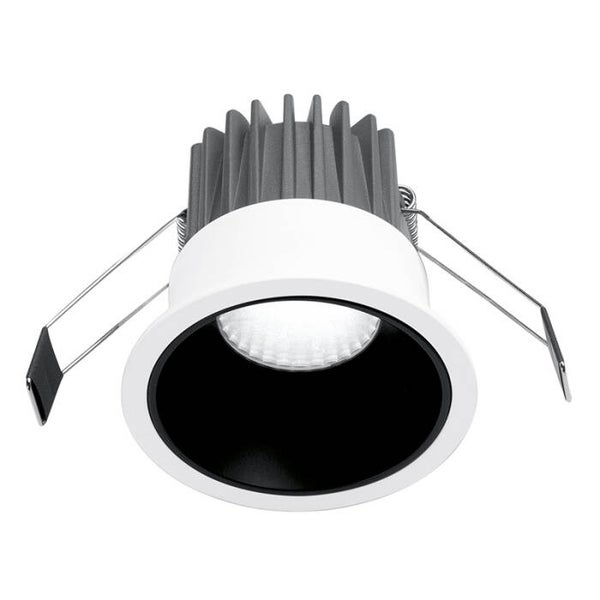 Inbouwspot LED 20W – Satijnwit/Zwart – 3000K – CRI>90 – IP20