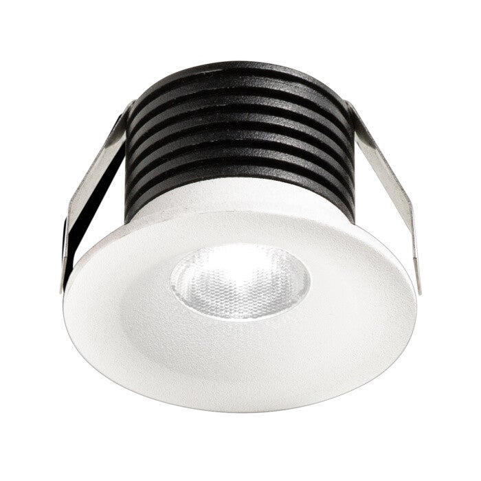 Inbouwspot LED 3W – Satijnwit Aluminium – 3000K – 230 lm – IP20