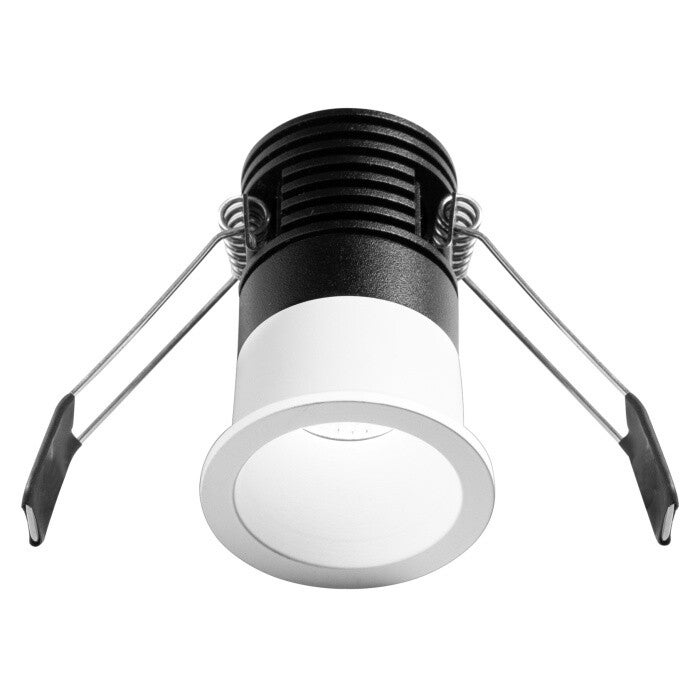 Inbouwspot LED 5W – Satijnwit Aluminium  – 3000K – IP20