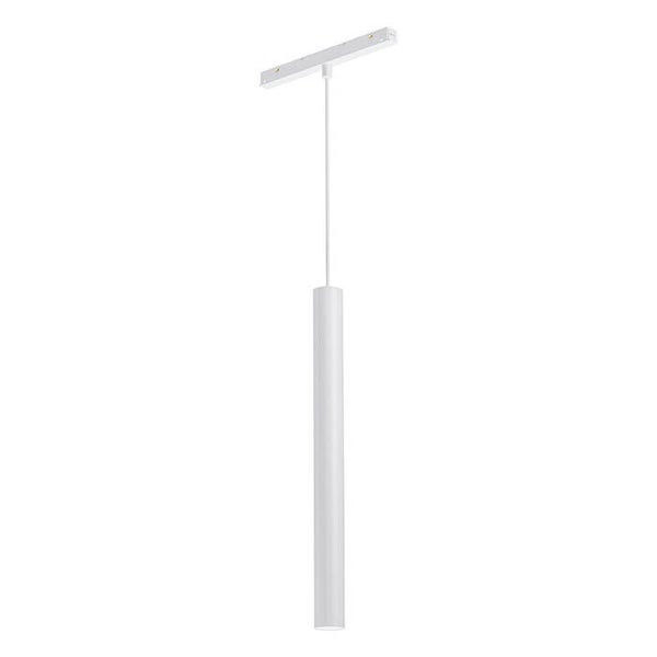 LED-pendellamp Slim 48V - 10W -Mat Wit-Lang