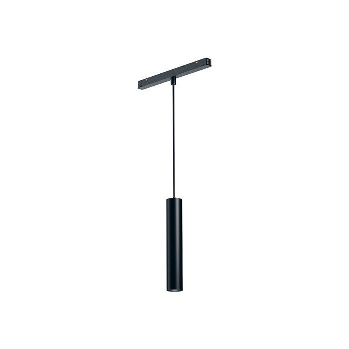 LED-pendellamp Slim 48V - 10W Mat Zwart