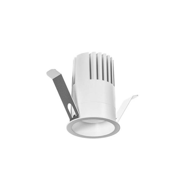 Inbouwspot LED 12W – Satijnwit Aluminium – 3000K – 1350lm – IP20