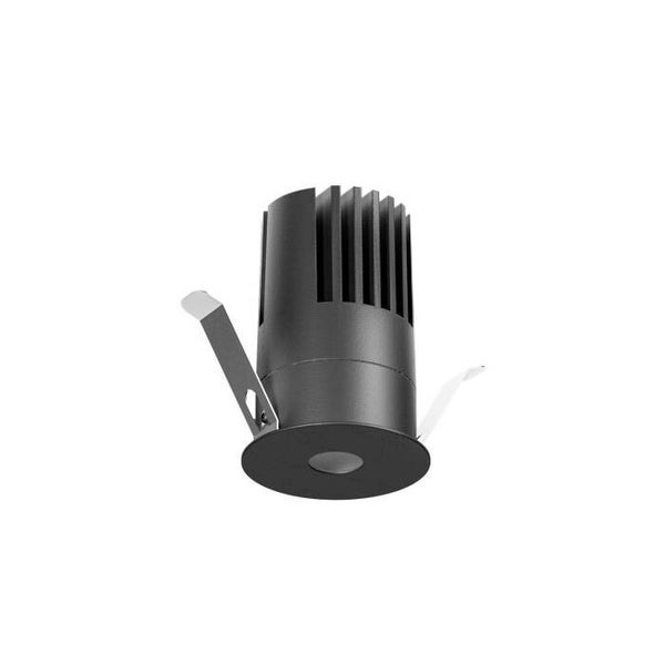 Inbouwspot LED 18W – Satijnzwart Aluminium – 3000K – 1900lm – IP20