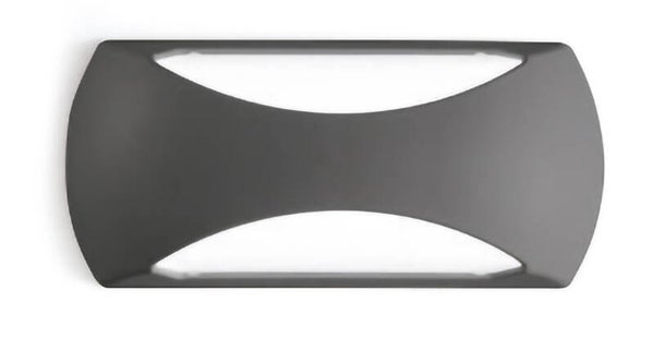 Wandlamp Line Buiten 12W – Direct Licht 120° – IP65 – Antraciet