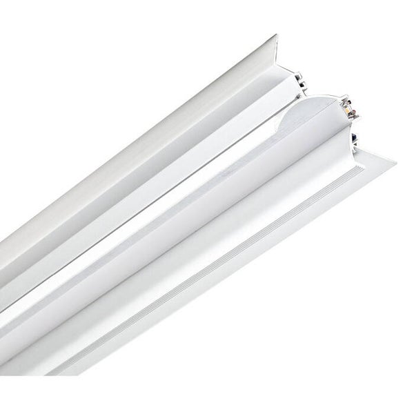 Hoek Inbouw LED Profiel 2m – Onzichtbare Indirecte Verlichting – Matwit