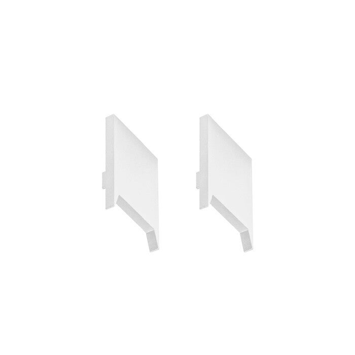 Eindkap - Hoog Modulair Aluminium LED Profiel -2 stuks