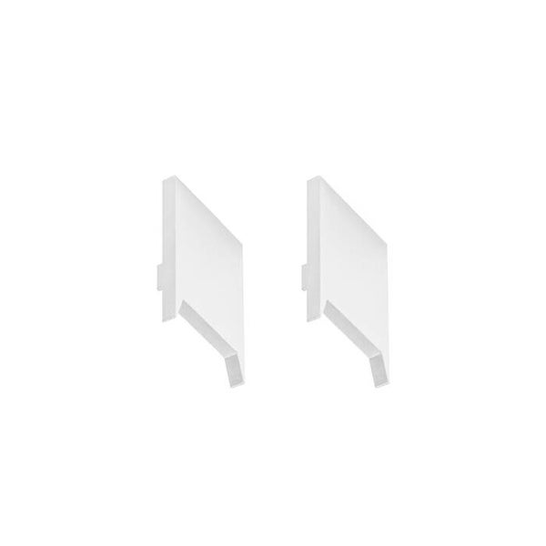 Eindkap - Hoog Modulair Aluminium LED Profiel -2 stuks