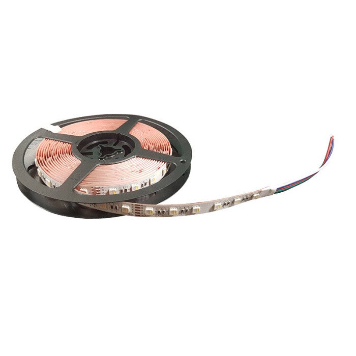Dual Color LED-strip 5m – 14,4W/m – RGB + 4000K Neutraal Wit – IP20 – 3.300lm