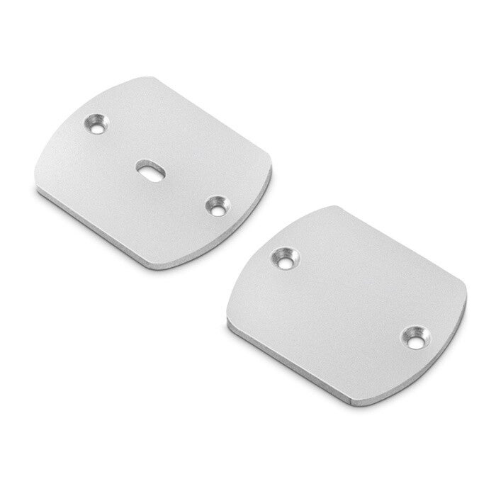 Eindkap -Zwaarder Modulair Aluminium LED Profiel – 2 Stuks