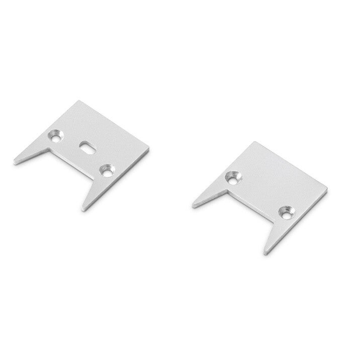 Eindkap Professioneel Modulair LED Profiel 2m – 2 Stuks