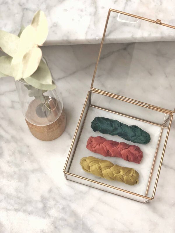 Barrette tressée (Grand modèle)