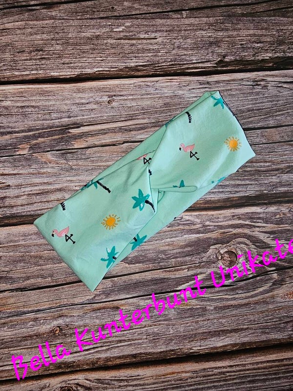 Kopfband Flamingo mint KU 51/56