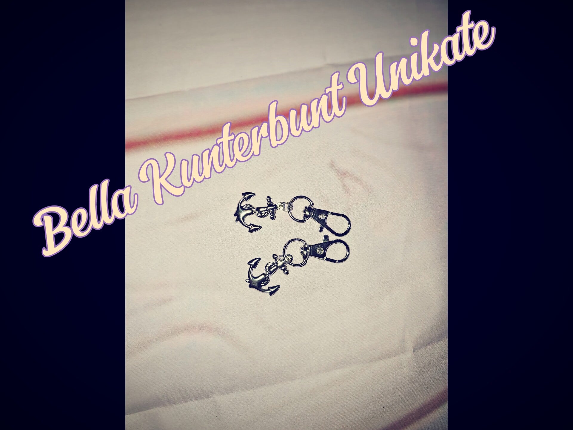 Bootsanker  Schlüsselanhänger