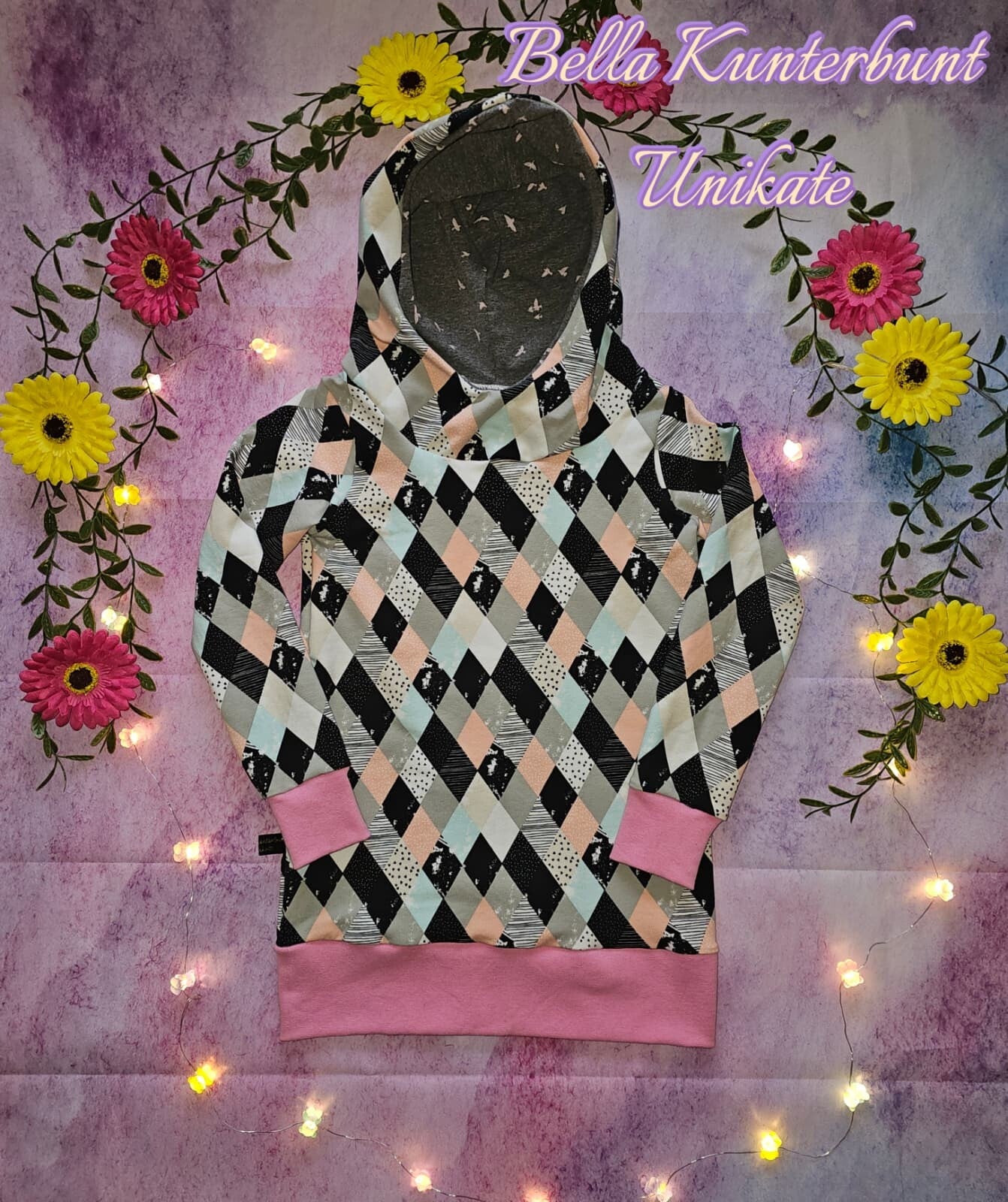 🍒⚓️Aktion ⚓️🍒 Mädchen Kapuzen Hoodi Gr 104/110