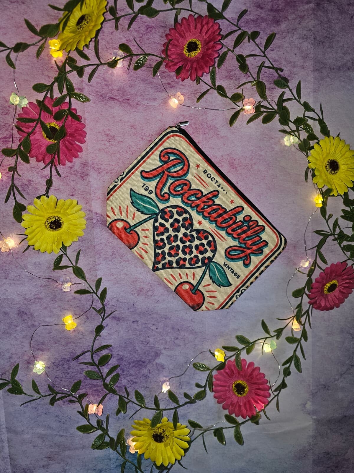 KIRSCHEN LEOPARDENMUSSTER Herz