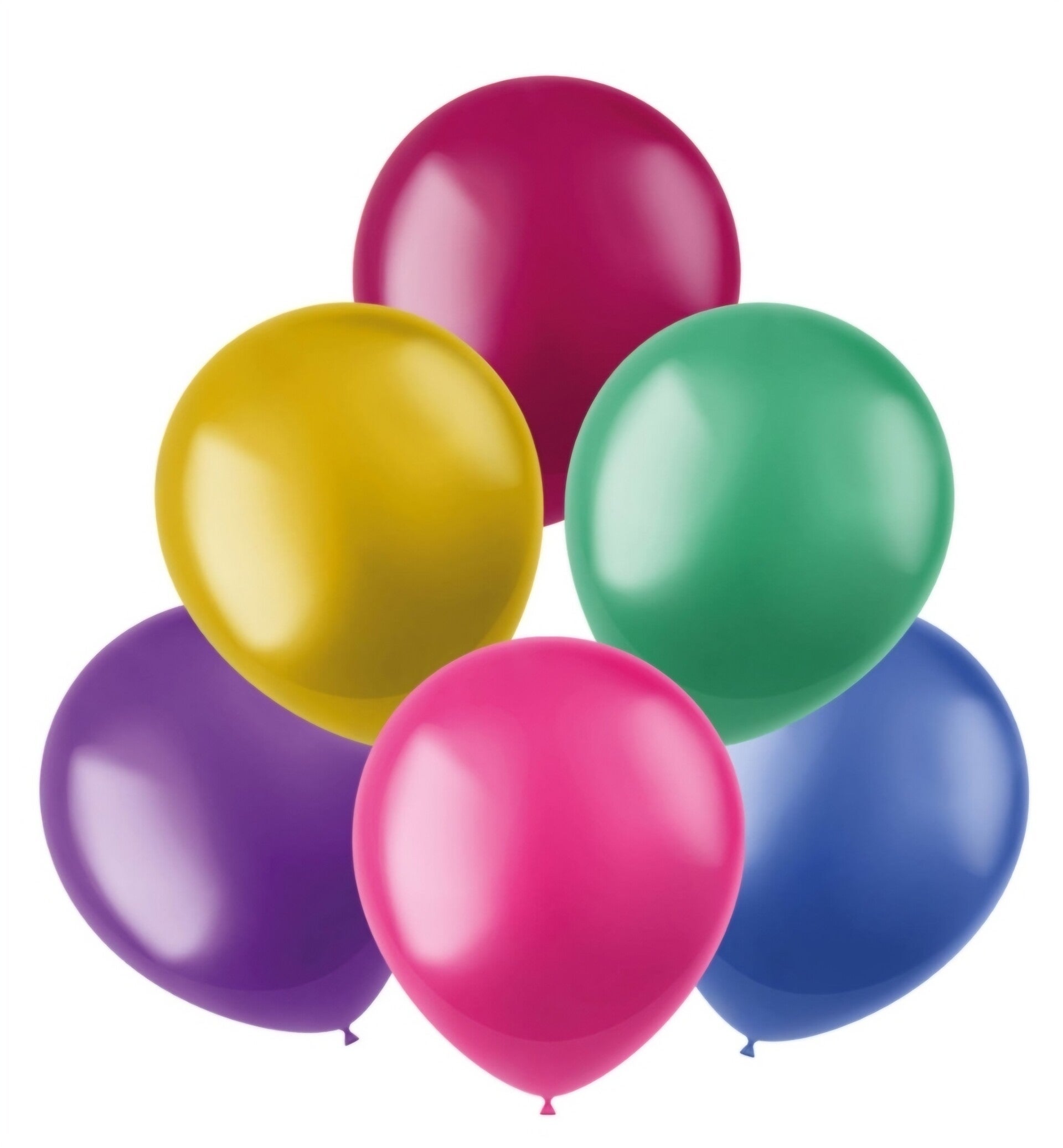 Ballonnen Gekleurd 12 stuks