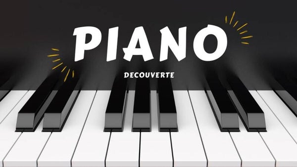 Cours de piano d'essai ou découverte