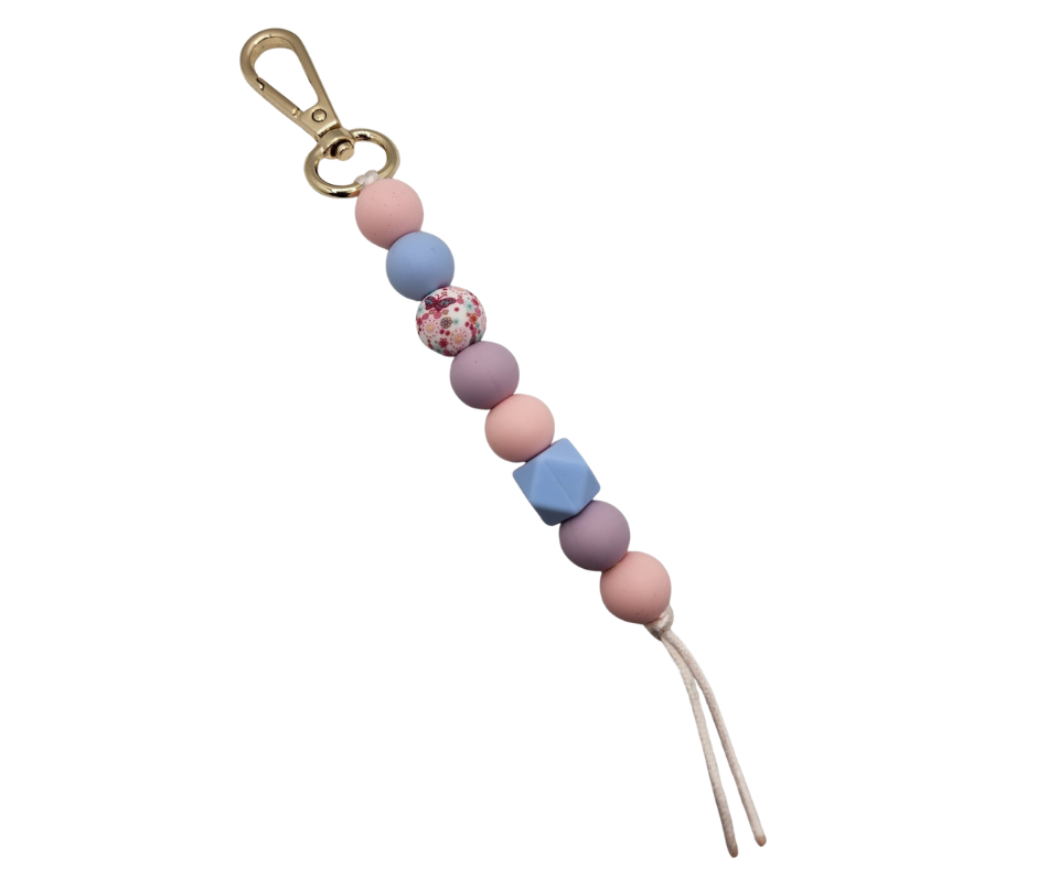 Tassenhanger - Roze/blauw/lila