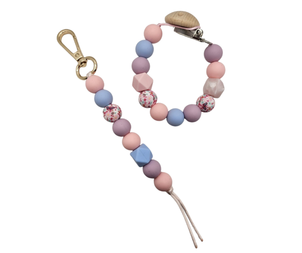 Set - Roze/blauw/paars