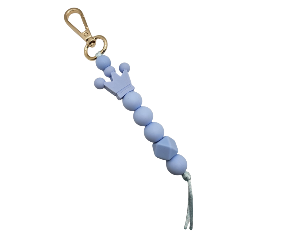Tassenhanger - Kroon/blauw