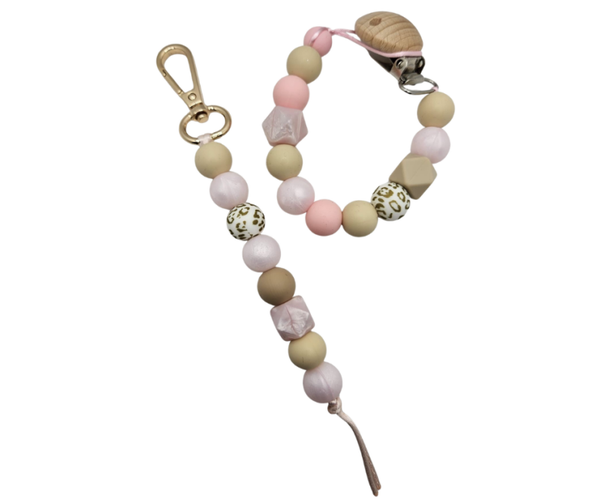 Set - Panter/roze/beige