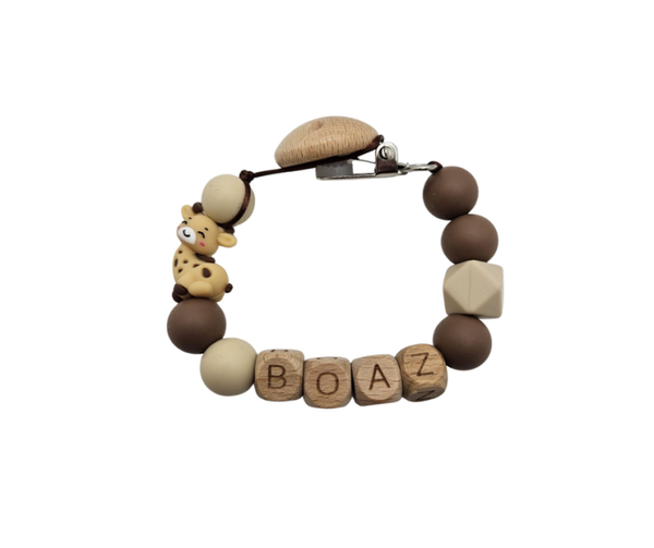 Speenkoord met naam - Giraffe