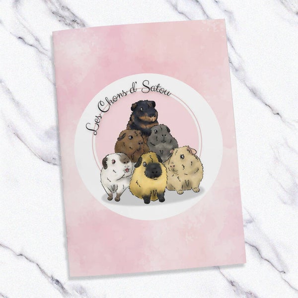 Création carnet sur mesure - Les Chons d'Satou