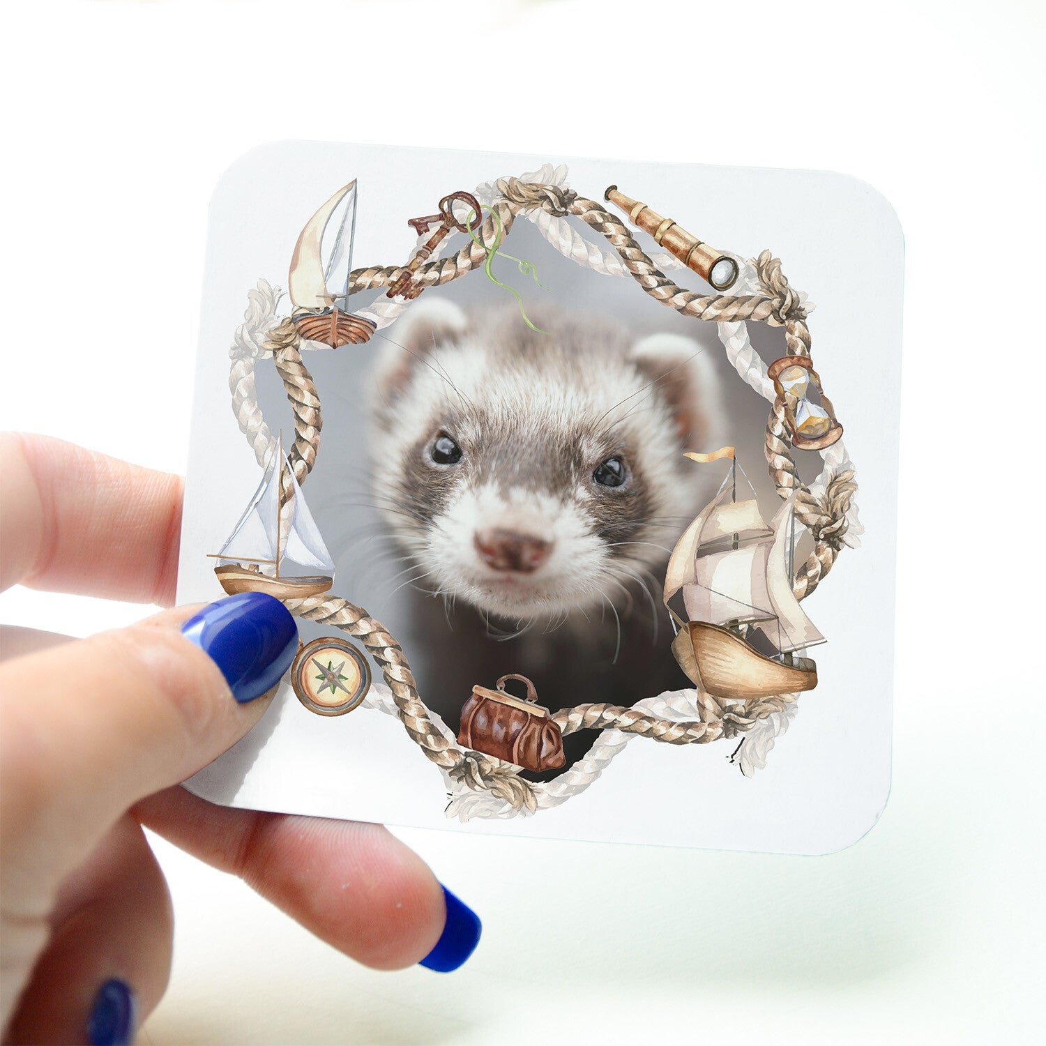 Magnet Photo Personnalisé - Aventure