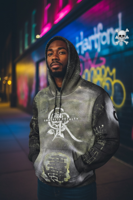 concrete royalty Hoodie