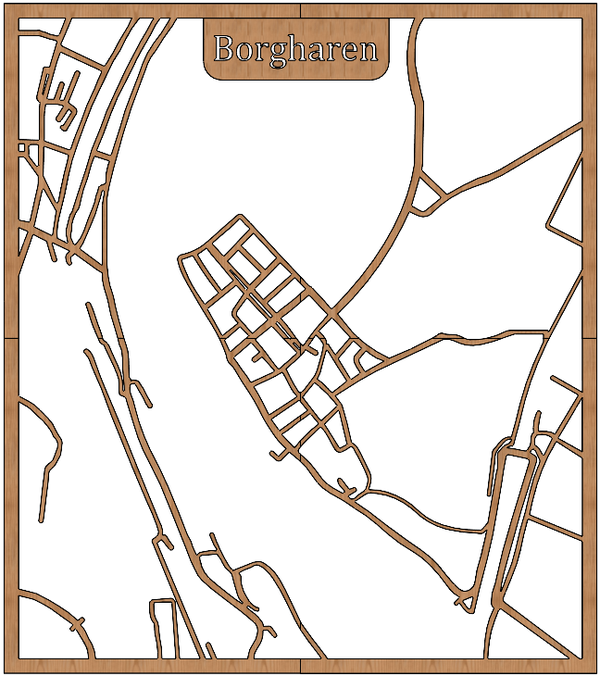 Plattegrond Borgharen