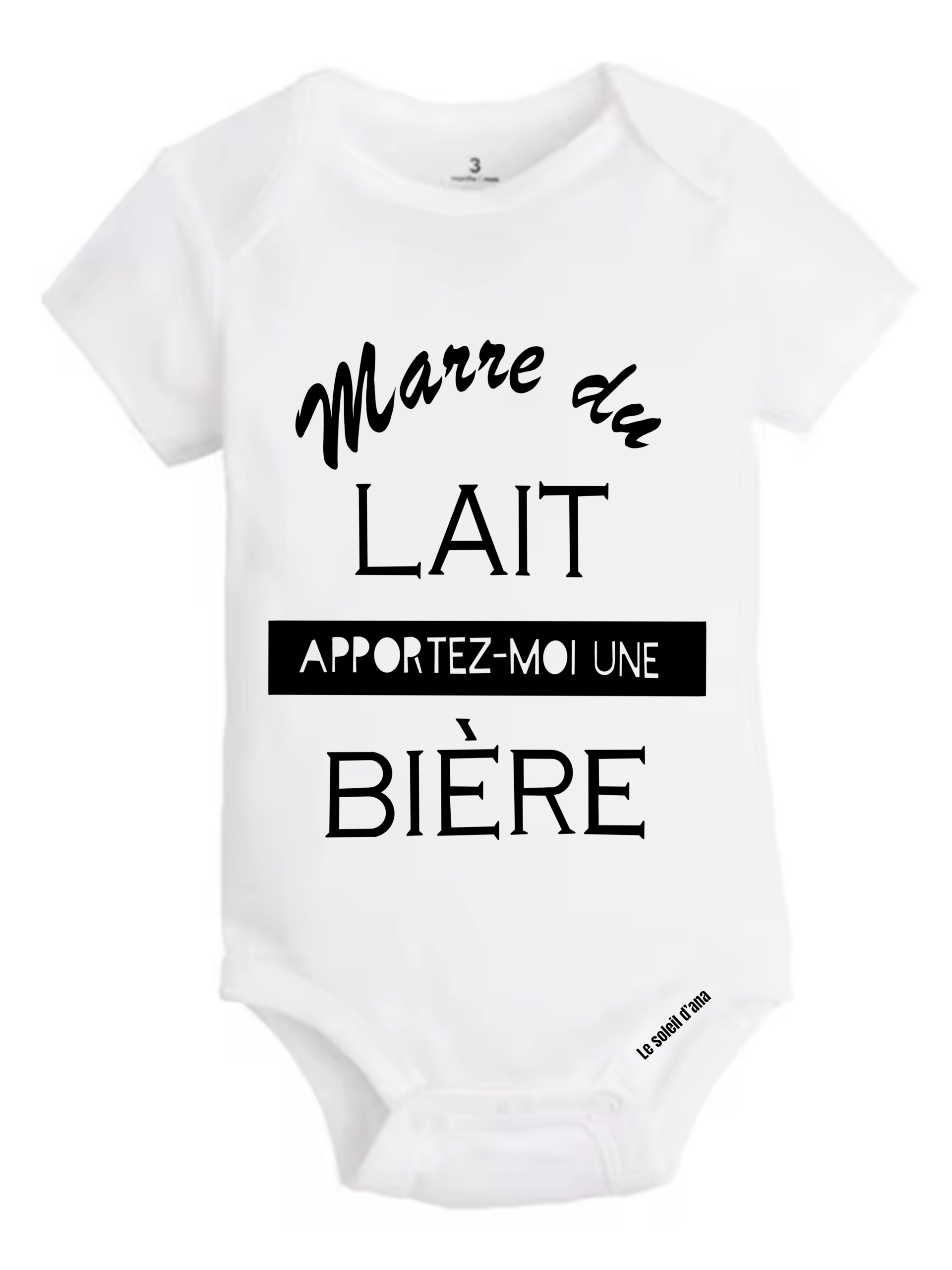 Body « Marre du lait »