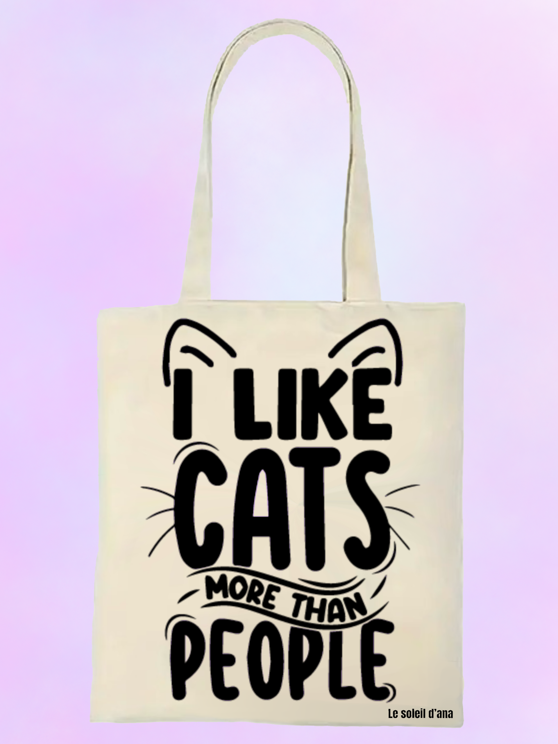 I like cats more than people