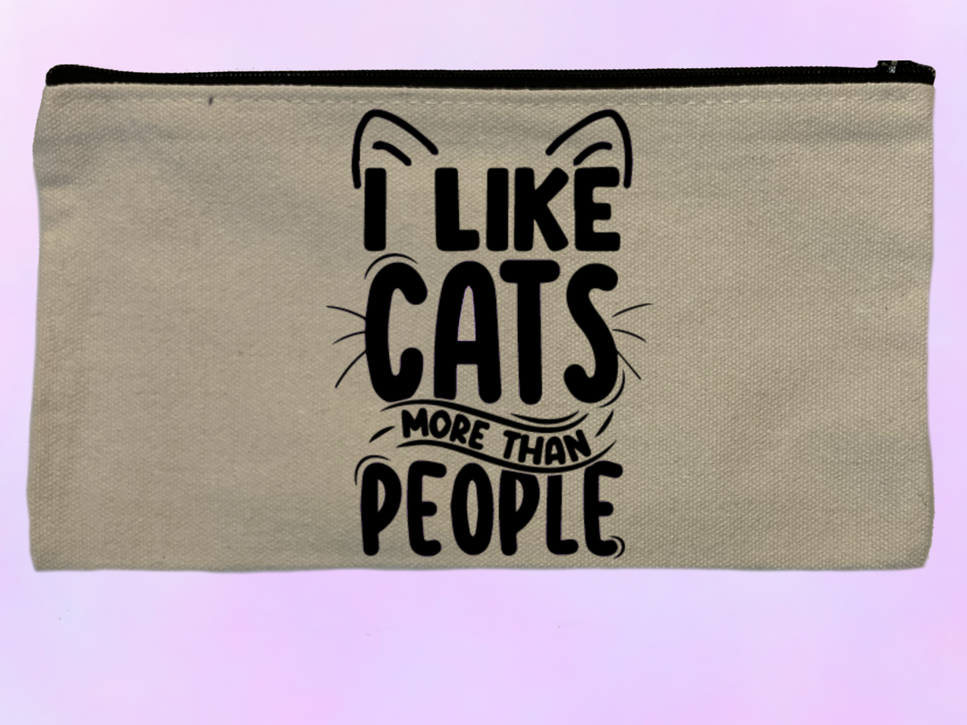 Trousse I like cats more than peaple