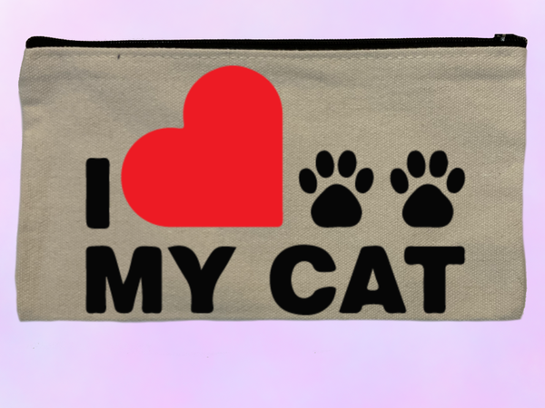 Trousse I love my cat