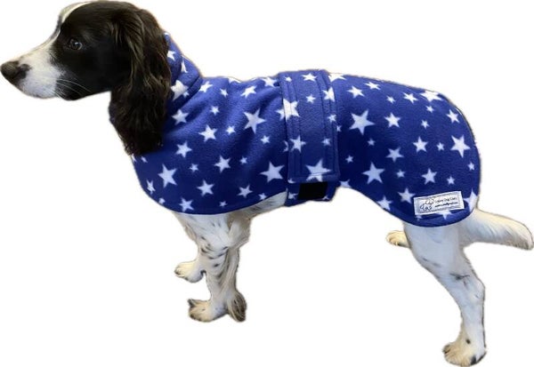 Groovy Dogs Double Fleece Coat - "Ginny"  Made to Order