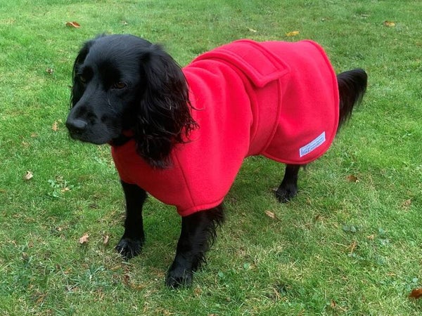 Groovy Dogs Double Fleece Coat - "Tilly"  Made to Order