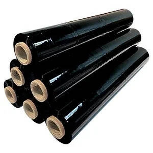 Black Shrink Wrap 400mm x 150m 20mu – Standard Core