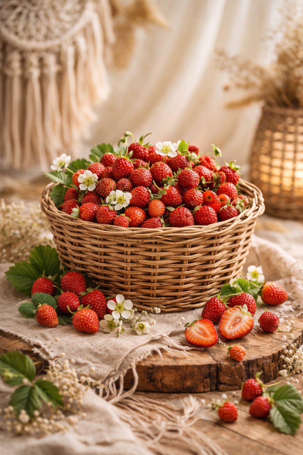 Bougie Collection Ambre parfum Fraise des bois