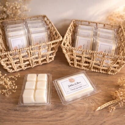 Tablette de fondants parfumés Cookies chocolat