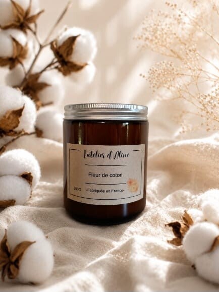 Bougie Collection Ambre parfum Fleurs de coton